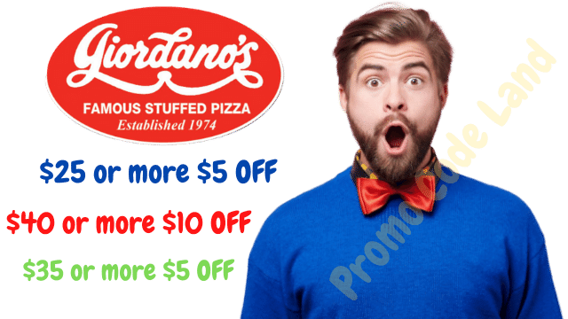 Giordanos Pizza Coupon 20 OFF w/2021 Promo Code